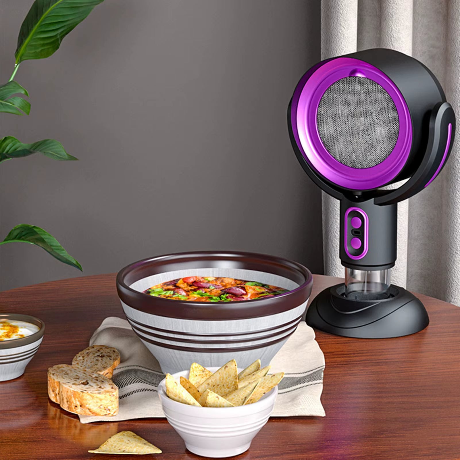 Desktop Range Hood 2 Speed USB Powered Portable Kitchen Exhaust Fan for Apartment 5V 8W Portable Exhaust Hood