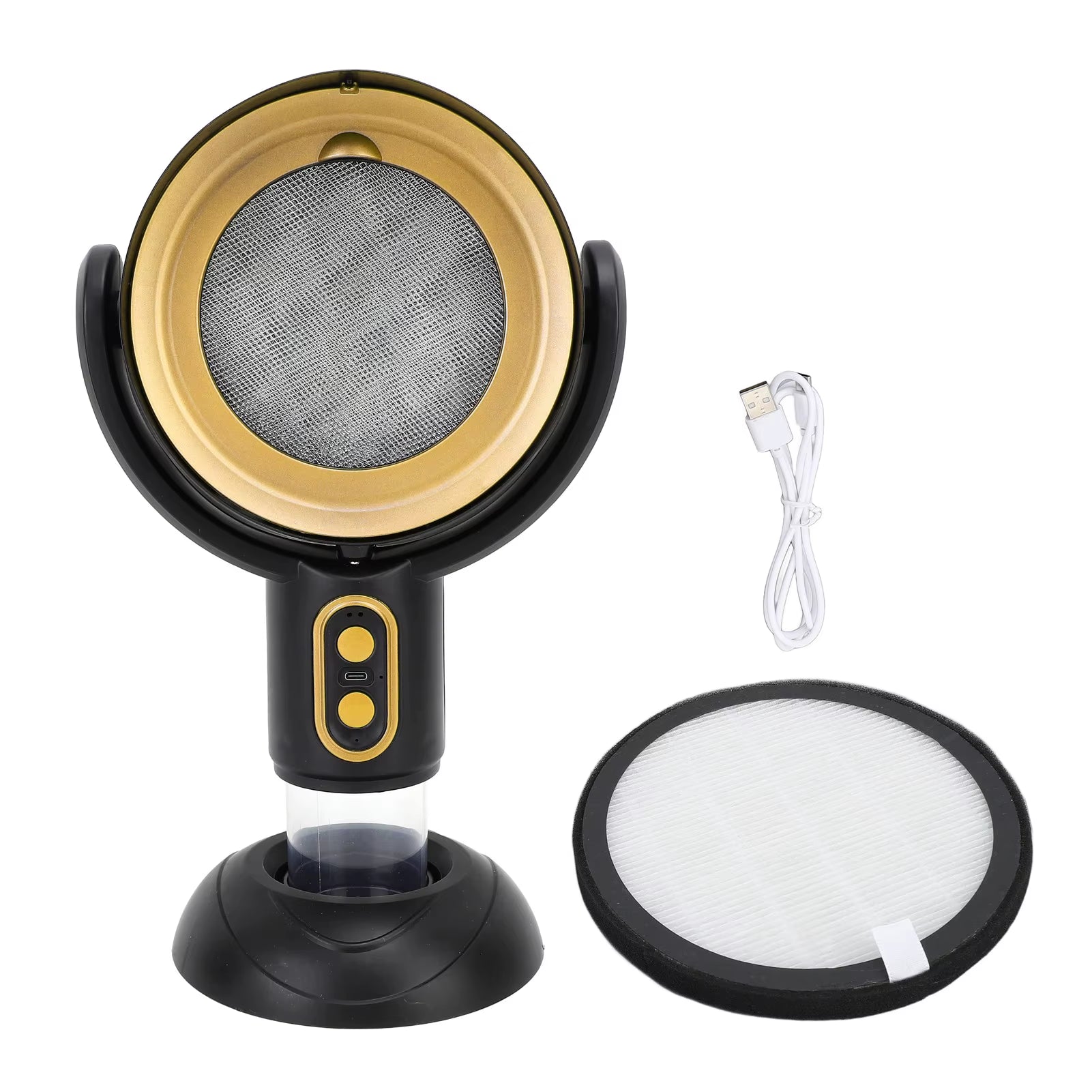 Desktop Range Hood 2 Speed USB Powered Portable Kitchen Exhaust Fan for Apartment 5V 8W Portable Exhaust Hood